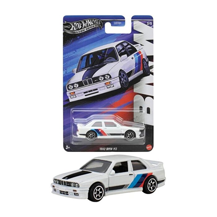 Hot Wheels Silver Series Araba 1992 BMW M3 JBY56