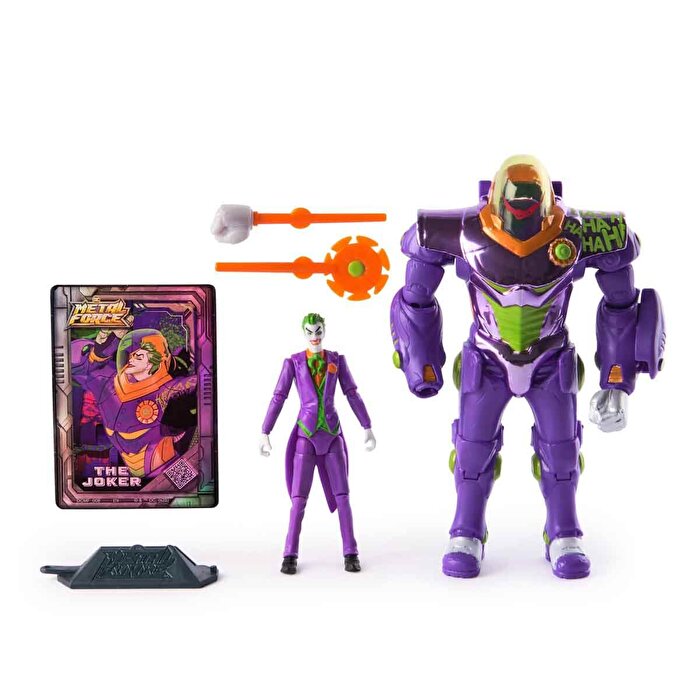 DC Comics Metal Force Joker Zırhlı Aksiyon Figürü 15 Cm