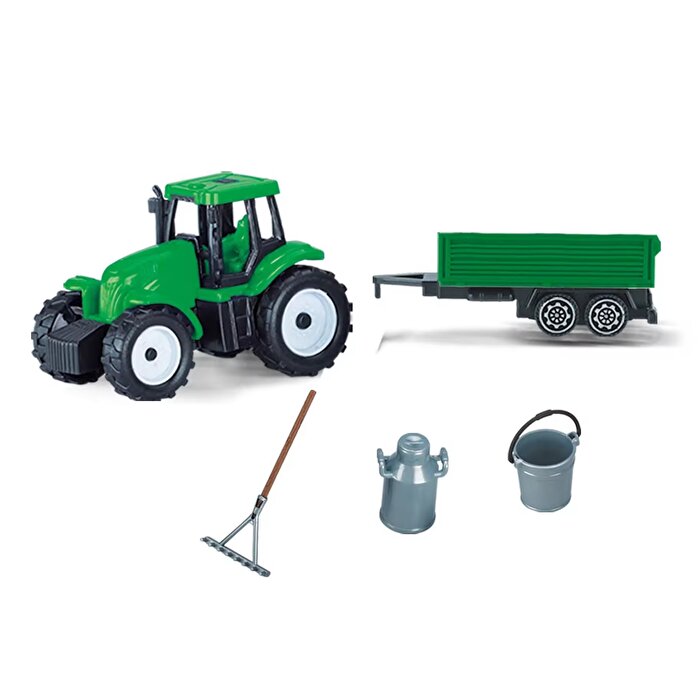 Çiftlik Dünyası Traktör Seti Yeşil