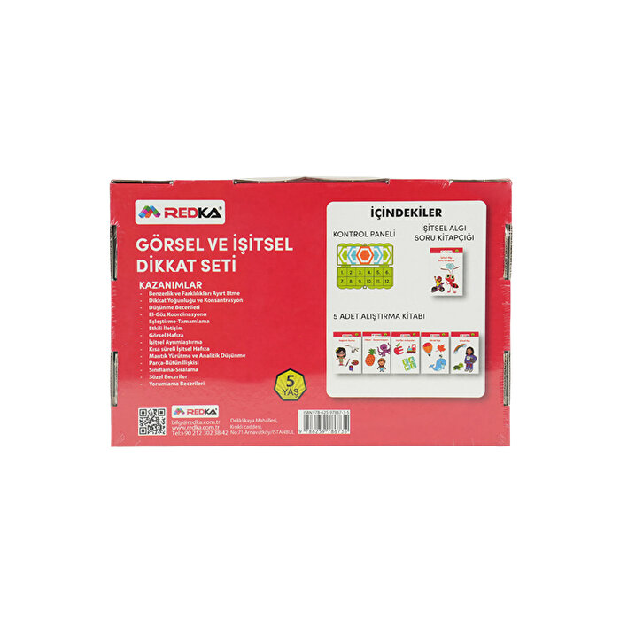 Görsel ve İşitsel Dikkat Seti 5 Yaş
