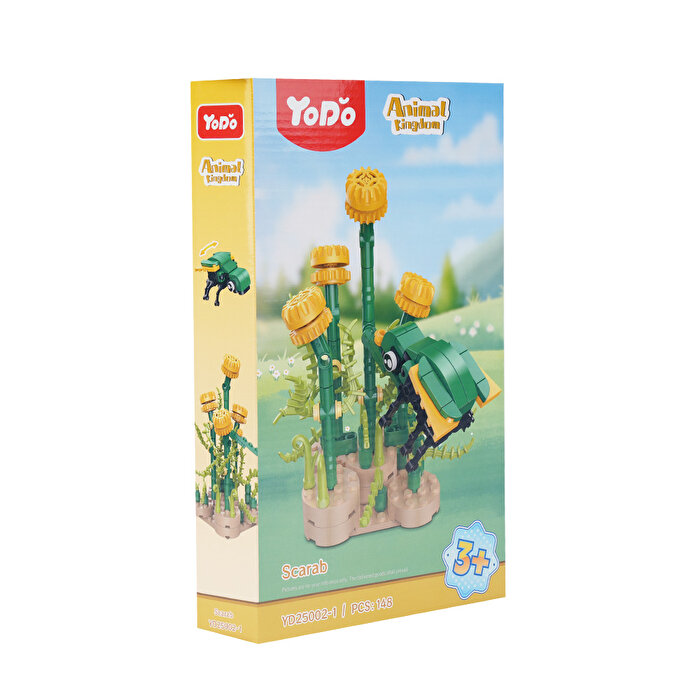 Mega Blok Çiçek ve Altın Scarab 148 Parça