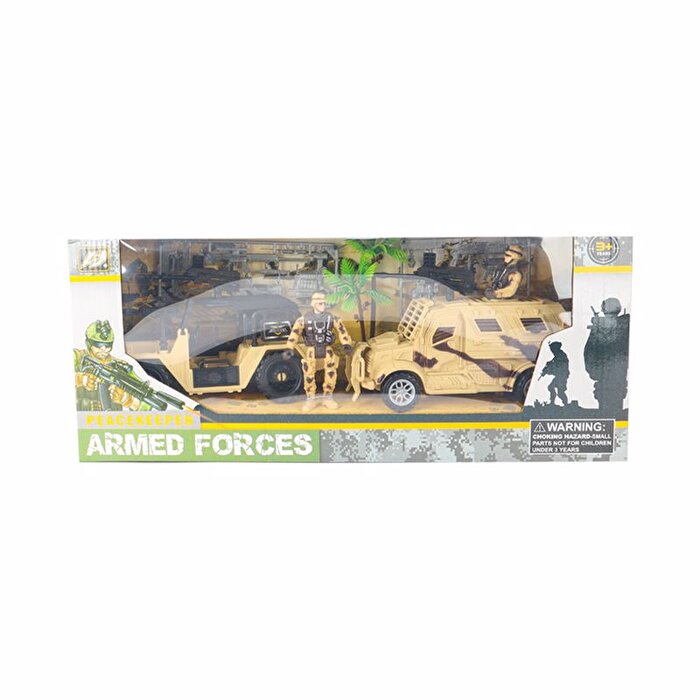 Süper Güç İkili Araç Asker Seti