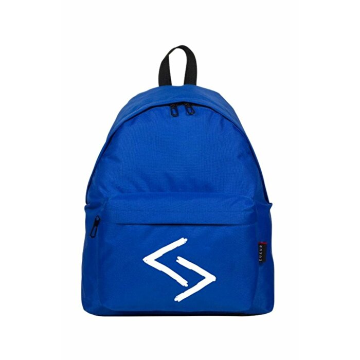 Çukur Sırt Çantası Logolu Mavi - Karakuzular