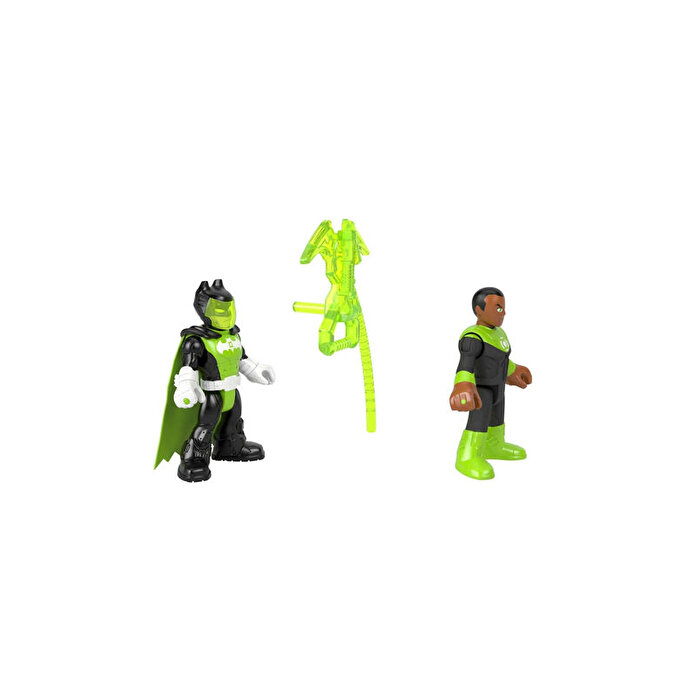 Imaginext DC Super Friends Aksiyon Figürleri Batman Green Lantern HML10