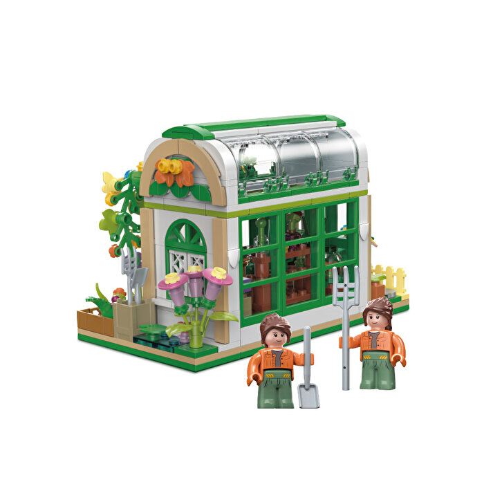 Mega Blok Çiçek Bahçe Tasarımı 463 Parça