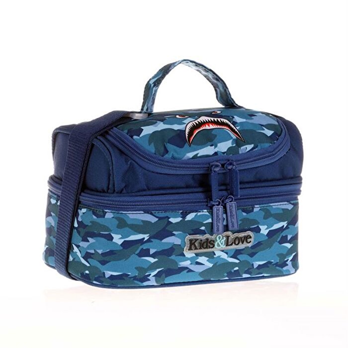 Kaukko Kids&Love Square Shark Beslenme Çantası