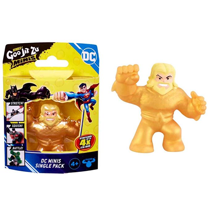 Goojitzu DC Minis S4 Figür Gold Armor Aquaman