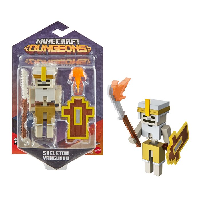 Minecraft Aksesuarlı Dungeon's Figürler Skeleton Vanguard GNC26