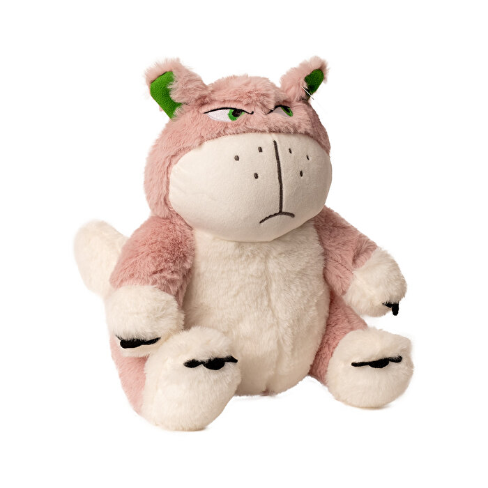 Asabi Kedi Peluş 25 Cm Pembe
