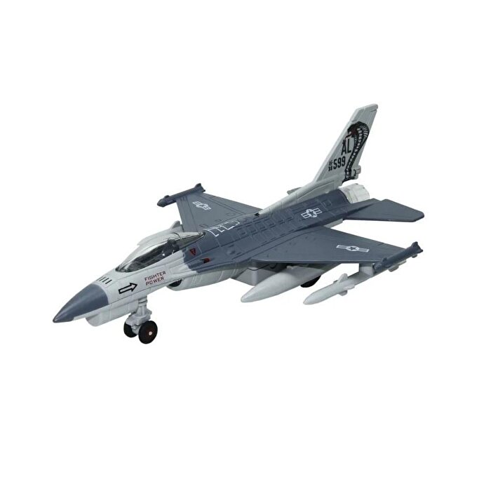 Çek Bırak Jet Uçak HW777 Gri