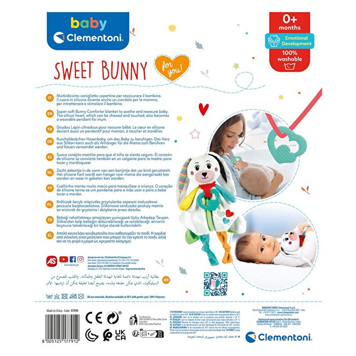 Baby Clementoni Tavşan Uyku Arkadaşı