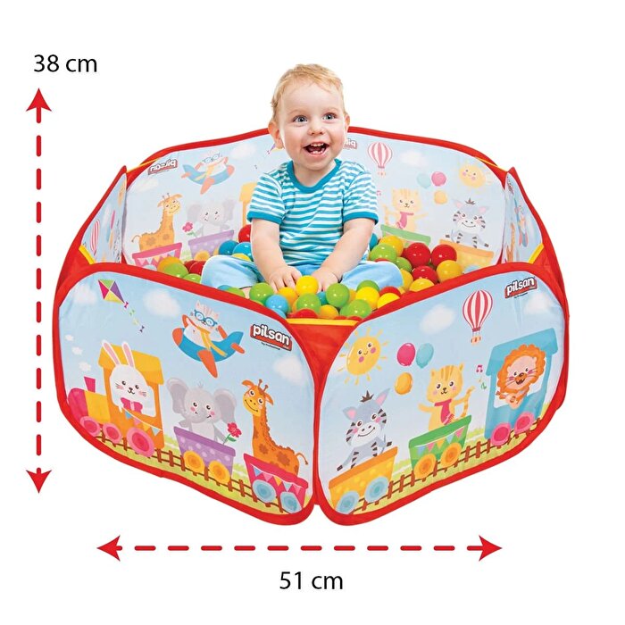 Pilsan Katlanabilir Top Havuzu ve 200 Adet Top