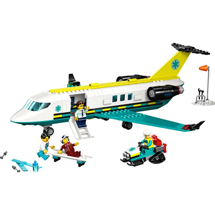 LEGO City Acil Hava Ambulans Uçağı 60465