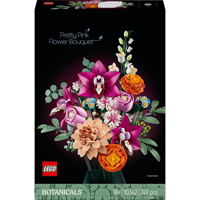 LEGO Botanicals Pembe Çiçek Buketi 10342