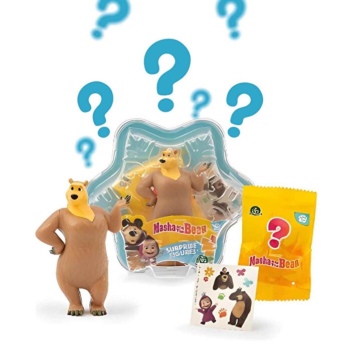 Maşa ile Koca Ayı Sürpriz Kartanesi Paketi Di̇şi̇ Ayı