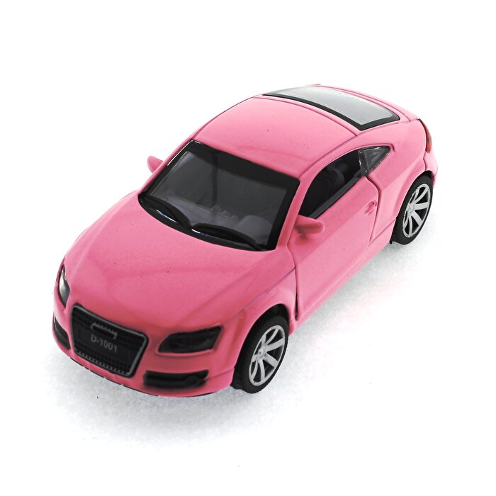 Diecast Sesli Işıklı Arabalar - Pembe