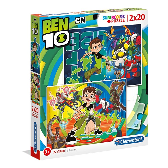 Clementoni 2x20 Parça Ben 10 Puzzle