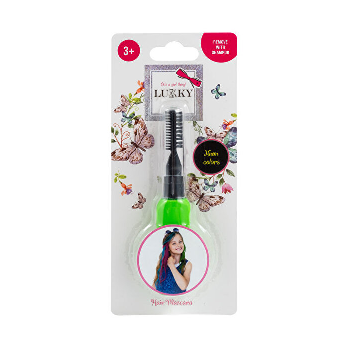 Lukky Saç Boyama Maskarası Neon Yeşil