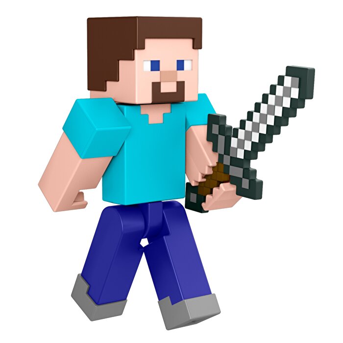 Minecraft Aksesuarlı Figürler Steve HFC27