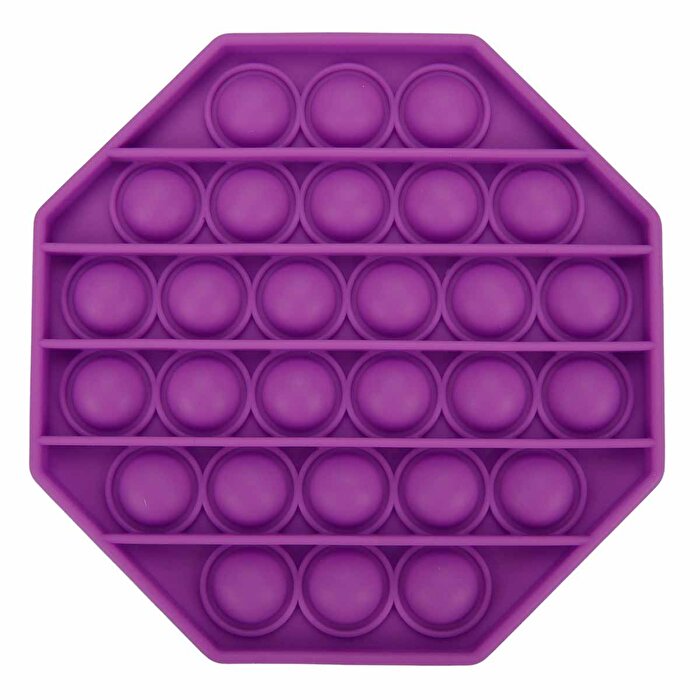 Push Bubble Sekizgen Mor