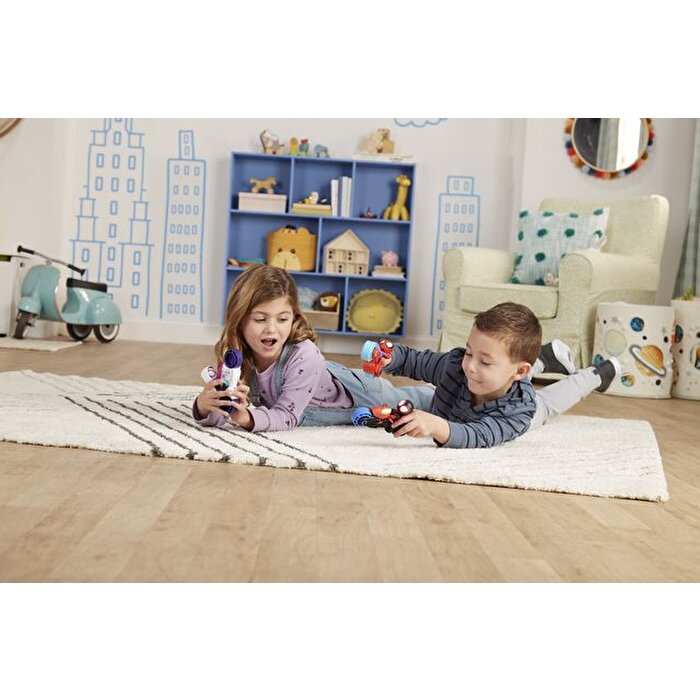 Spider And His Amazing Friends Motosiklet Ve Figür Spidey F7459