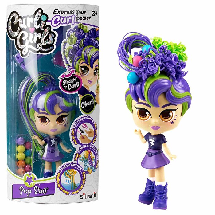 Silverlit Curli Girls Bebek Pop Star