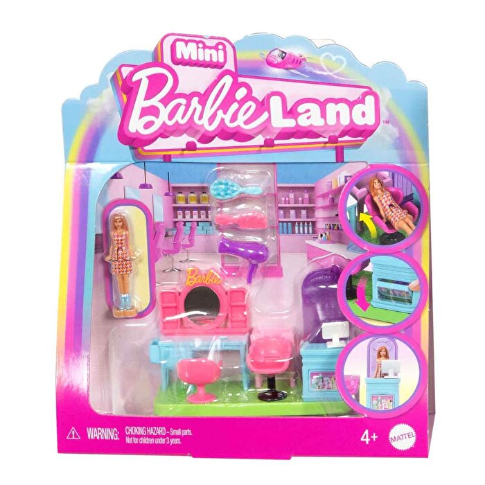 Barbie Mini BarbieLand Bebek ve Oyun Seti JCR32
