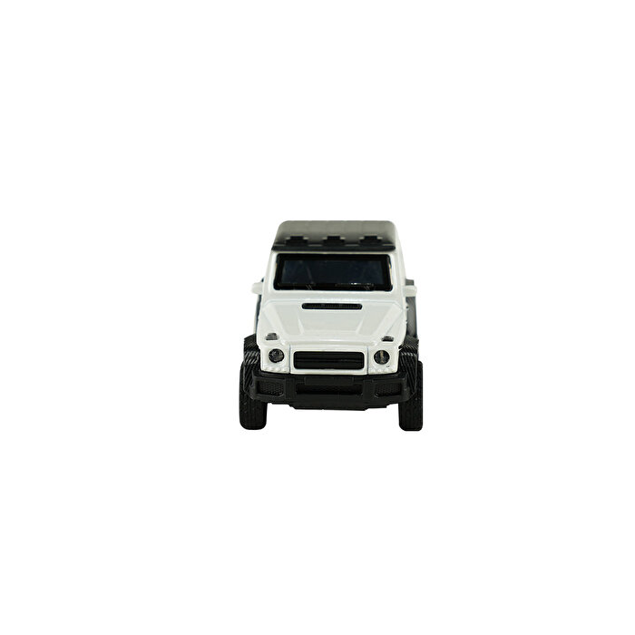 Die Cast 1:32 Sesli ve Işıklı Çek Bırak 4x4 Kamyonet Beyaz
