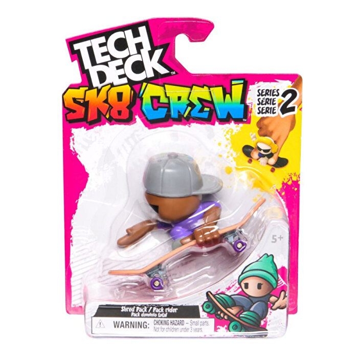 Tech Deck SK8 Crew Figürlü Parmak Kaykayı 8