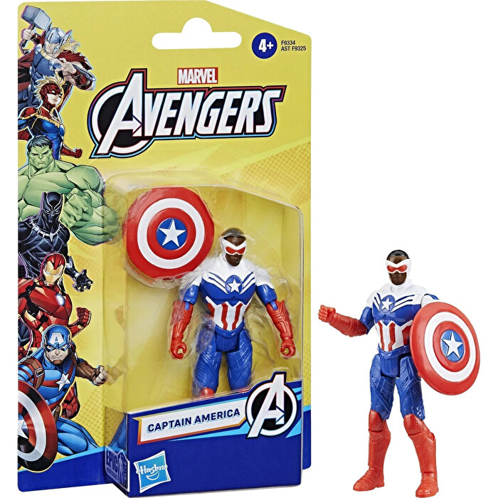 Marvel Avengers Epic Hero Serisi 10 Cm Figür Captain America F9334
