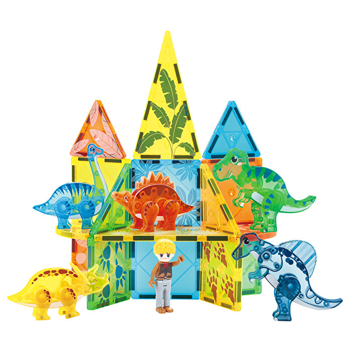 Dino Zone Manyetik Oyun Seti 49 Parça