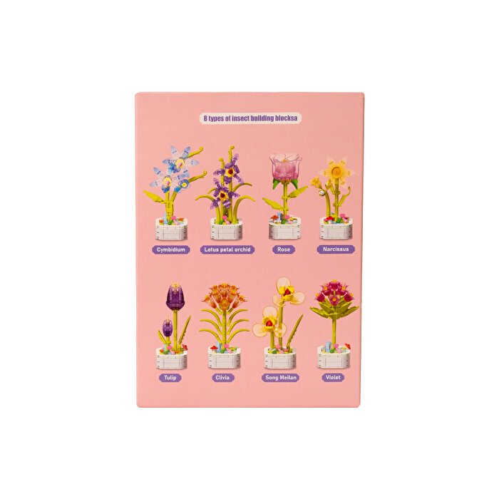 Mega Kri̇stal Çi̇çekler Yapı Blokları Simbidyum