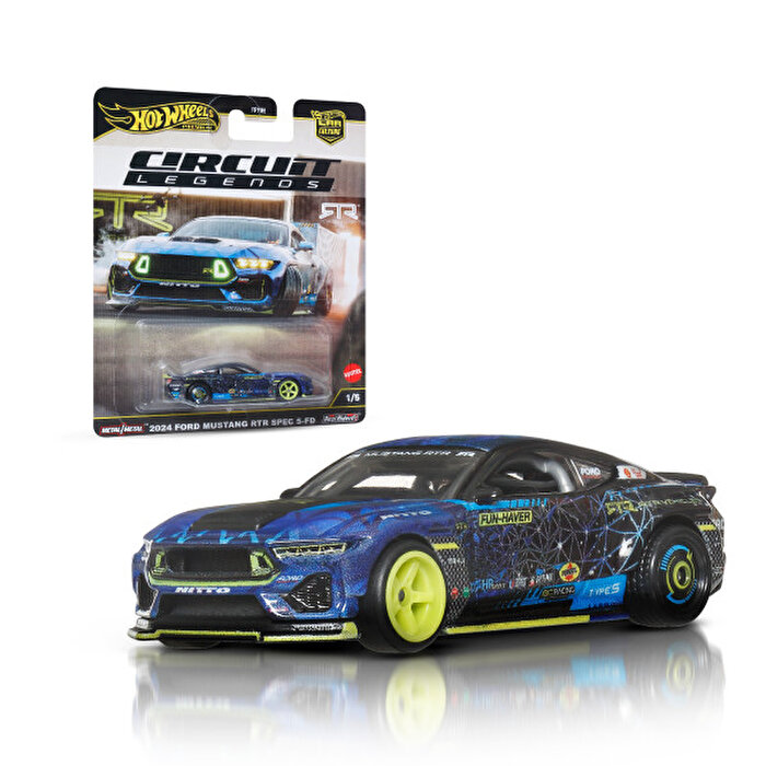 Hot Wheels Car Culture Premium Arabalar 2024 Ford Mustang RTR Spec 5-FD JBK48