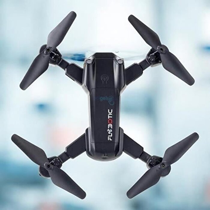 Foldable Drone Işıklı USB Şarjlı Kameralı Uzaktan Kumandalı Drone