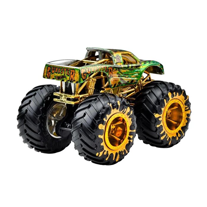 Hot Wheels Monster Trucks Bigfoot Trophy Şampiyonları Gunkster JDV99