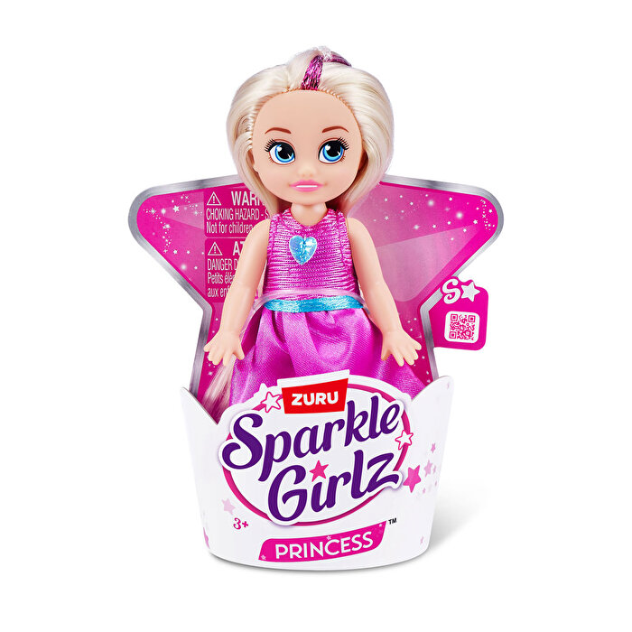Sparkle Girlz Prenses Cupcake 12 Cm Sarı Saçlı