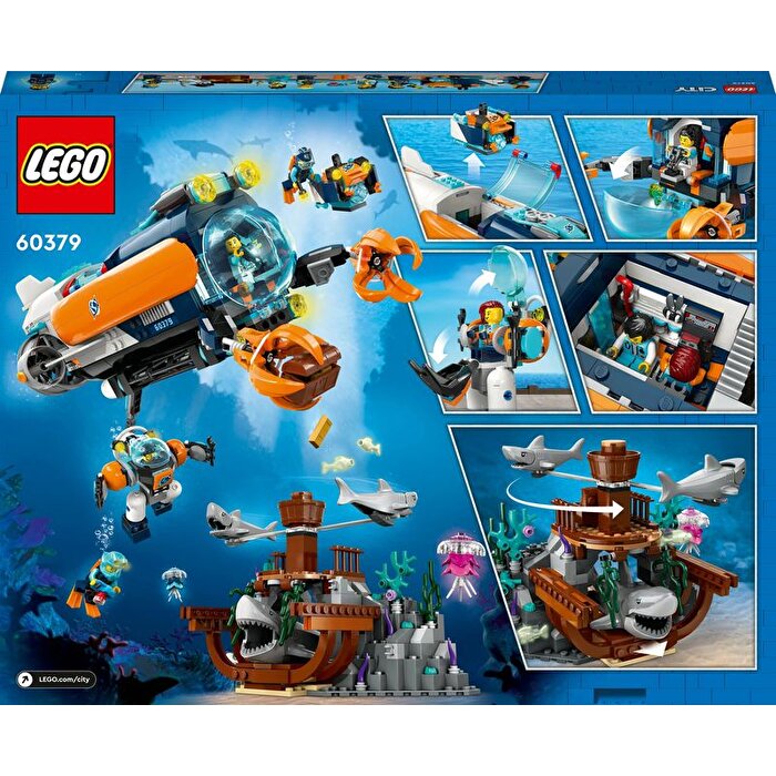 LEGO City Derin Deniz Keşif Denizaltısı 60379