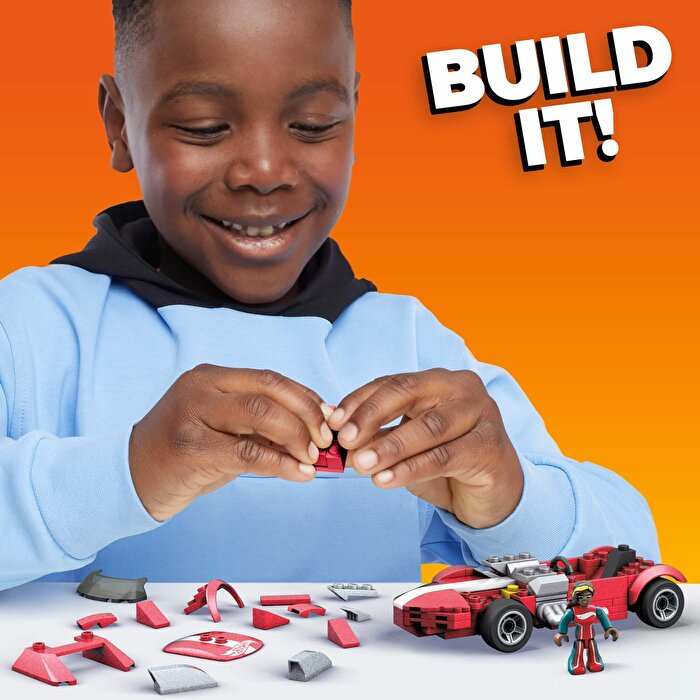 Mega Construx Hot Wheels Blok Araçlar Serisi Twin Mill HDJ90