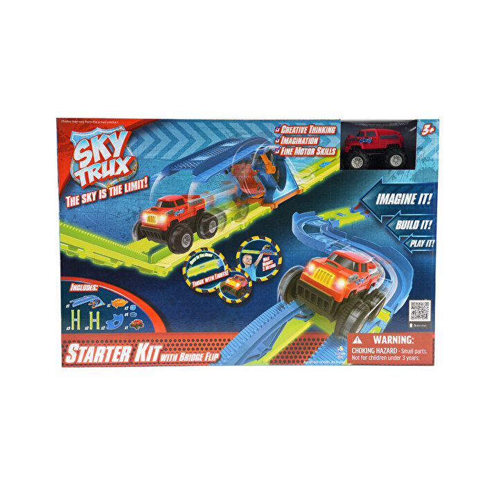 Sky Trux Köprülü Başlangıç Seti Kırmızı