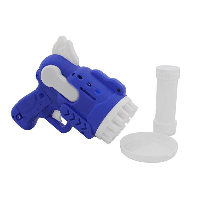 Pi̇lli̇ Işıklı Köpük Atan Mavi Tabanca