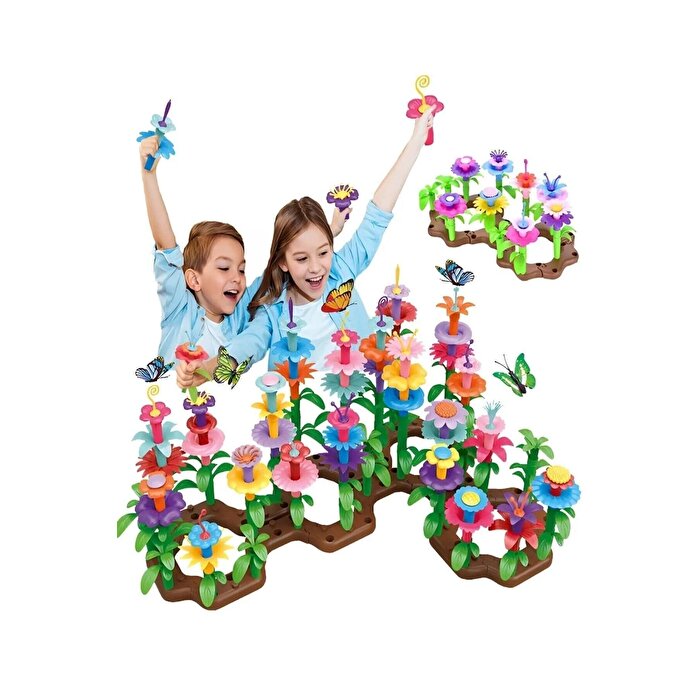 Bahçe Çiçek Yapım Seti 76 Parça