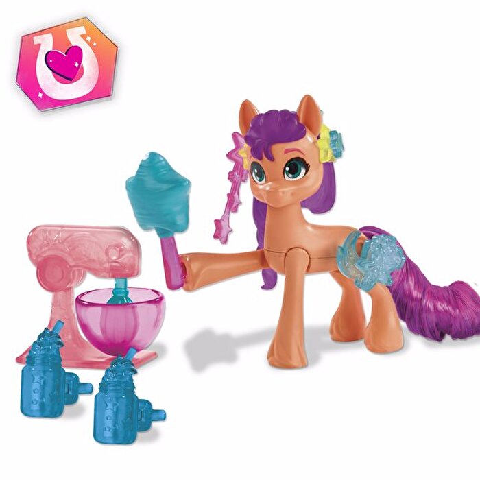 My Little Pony Sevimli İşaret Sihri Figürü Sunny Starscout F5250