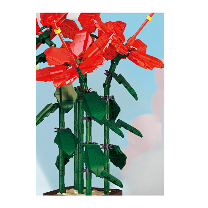 Mega Blok Çiçek Orman Gülü 618 Parça