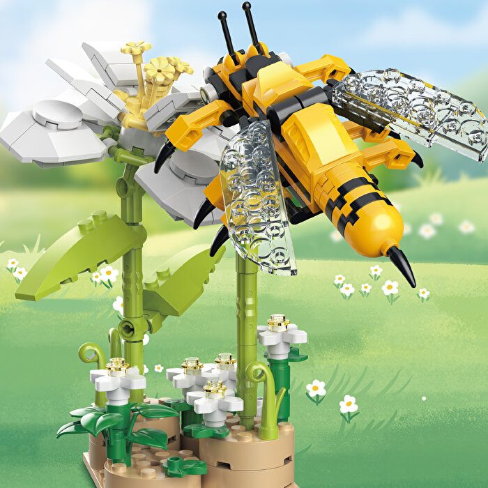 Mega Blok Çiçek ve Arı 166 Parça