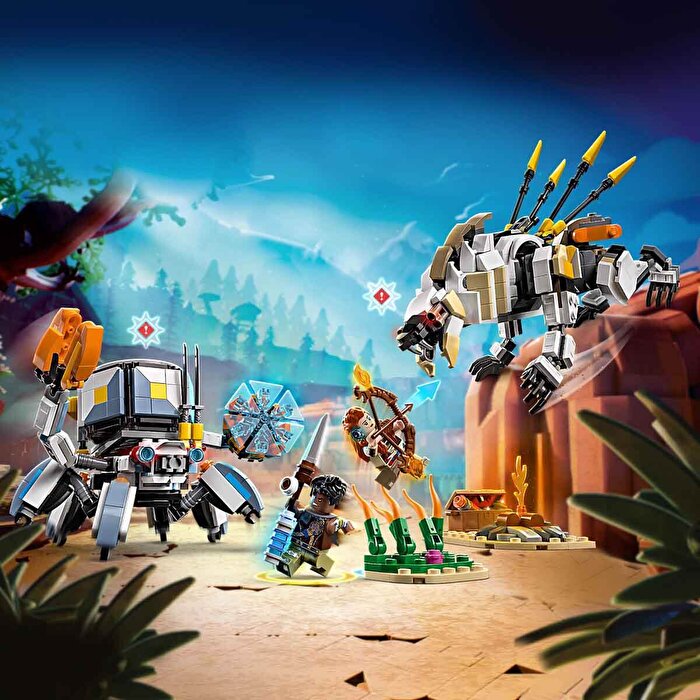LEGO Horizon Adventures Aloy ve Varl Metalkabuk ve Hızardiş’e Karşı 77037