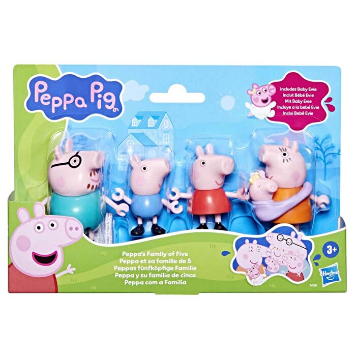 Peppa Pig ve Ailesi 5’li Figür Seti G0506