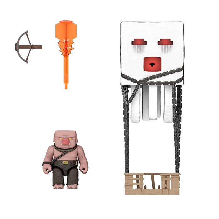 Sesli Minecraft Filmi Blast Attack Ghast Aksiyon Figürü Oyun Seti JFB69