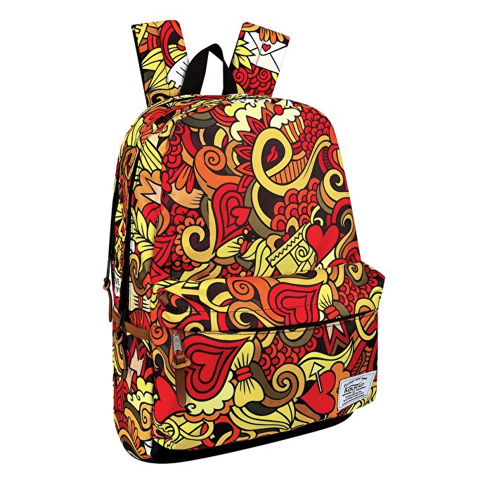 Kaukko Çiçekli Sırt Çantası 45004