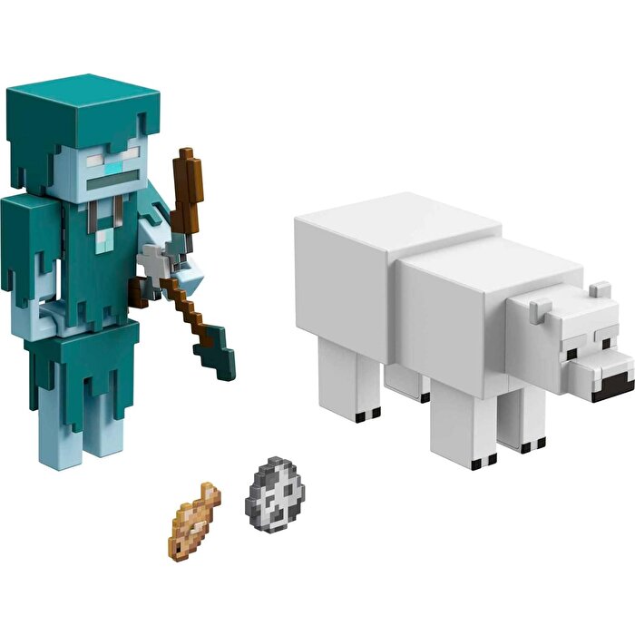 Minecraft İkili Paket Stray vs Polar Bear HGN28