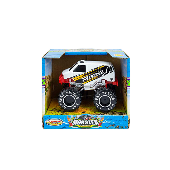 Express Wheels Monster Truck Araba Beyaz